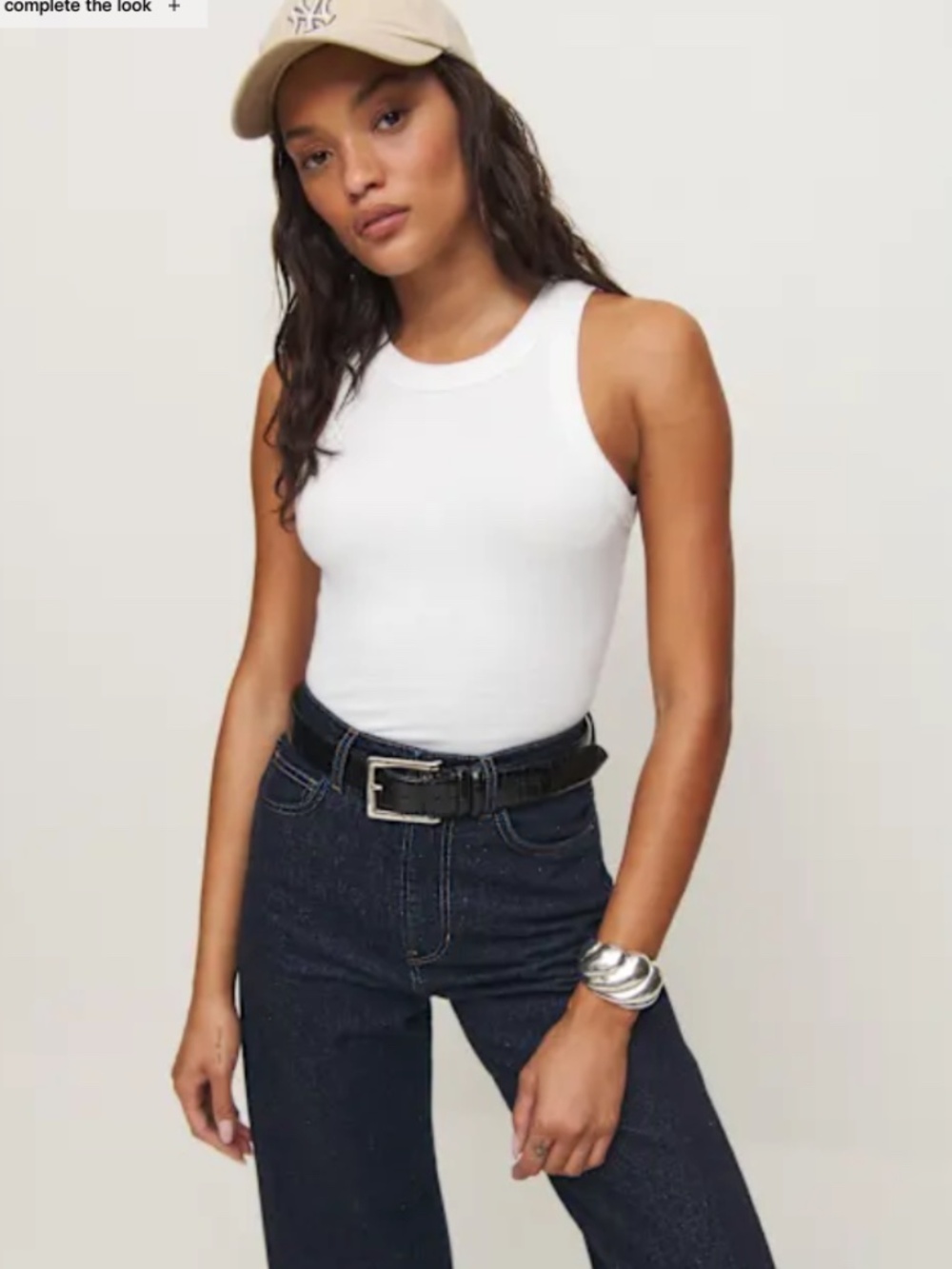 Reformation Tasha Cotton Tank Top